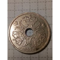 2 кроны Дания 1997 год