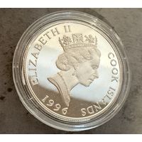 2 доллара 1996 Национальный парк Олимпик. Серебро 500 пр. Распродажа коллекции!!!