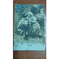 Открытое письмо Новый год 1913 МАРКА РИ Штемпель Новогрудок Минской губ Почта Вильна Пайхерт Признание