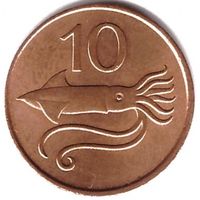 Исландия 10 эйре, 1981 UNC