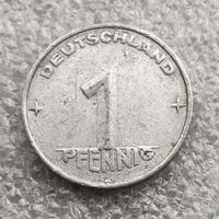 Германия - ГДР 1 пфенниг  1952 г.