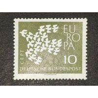 Германия 1961. Европа (C.E.P.T.) 1961 - Голуби