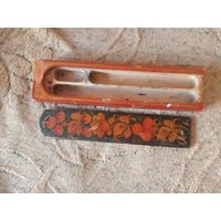 Пенал деревянный