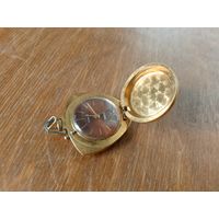 Часы кулон Заря Au позолоченные