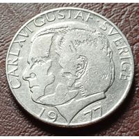 Швеция 1 крона, 1977    ( 1-12-6 )