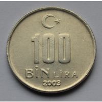Турция, 100000 лир 2003 г.