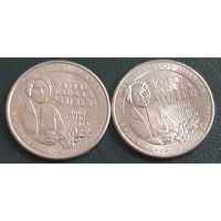 25 центов 2022 P+D США Нина Отеро-Уорен ХF+++
