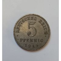 5 пфеннигов  1915 г.
