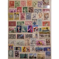 С 1 руб. Подборка марок Бельгии. 115 шт разных