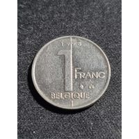Бельгия 1 франк 1998