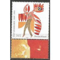 Германия. 100 лет со дня рождения П.Гришабера. Художник. 2009г. Mi#2722.