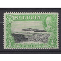 1936 Св. Люсия / St Lucia * 1/2d Георг V, Порт, Корабли  SG#113
