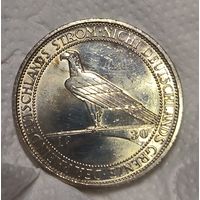 С рубля без мц! 3 марки 1930 D Германия Рейнланд зеркальный! Серебро