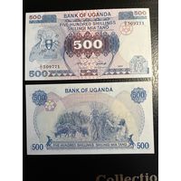 Уганда 500 шиллингов образца 1986 года UNC p25