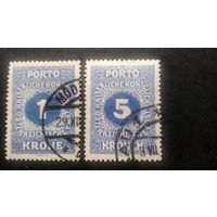 Австрия \149ф\ 1916 доплатные марки. цифры