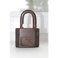 Замок винтажный советский без ключей. Для декора