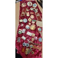 Лот значков СССР. Есть нечастые