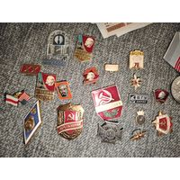 Значки медали ссср