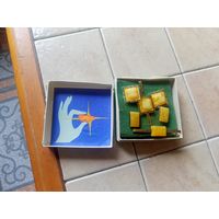 Запонки Янтарь СССР