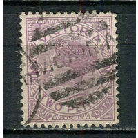 Австралийские штаты - Виктория - 1886/1898 - Королева Виктория 2Р - [Mi.102] - 1 марка. Гашеная.  (Лот 20HT)-TG3P15