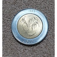 Сан-Марино 500 лир, 1983 Ядерная угроза UNC