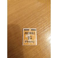 1922 французская мандатная территория Мемель чистая клей MNH** искусство культура (2-9)