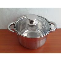 Кастрюля со Стеклянной Крышкой - 2,9 литра.