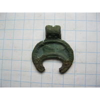 Древняя привеска. Бронза.