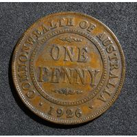 Австралия 1 пенни 1926г. KM#23
