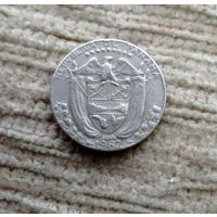 Werty71 Панама 10 сентесимо 1/10 бальбоа 1982 Конкистадор