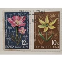 РАСПРОДАЖА КОЛЛЕКЦИИ. СССР, марки "цветы"