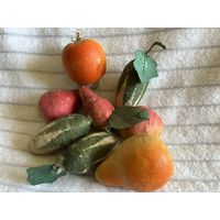 Ёлочные игрушки ссср 3 паье маше.