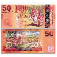 Фиджи 50 долларов образца 2012 года UNC p118