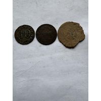 Три жетона (10 грошей и др)
