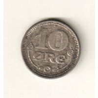 Дания 10 эре 1919