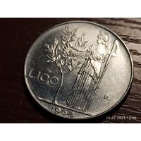 Италия 100 лир 1968