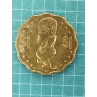 Острова Кука 1 доллар 2015 г.