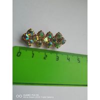 Нежная брошь Чехия в очень хорошем состоянии самая привлекательная цена трёхдневный аукцион