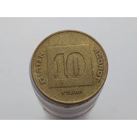 10 агорот Израиль   1994 год  лот 45