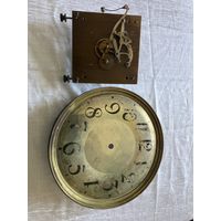 Механизм и циферблат с гонгом для напольных часов