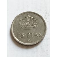 Испания 25 песет 1983