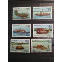 Лаос 1982 г. Флот.
