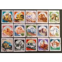 Марки Италия 1980 год Замки
