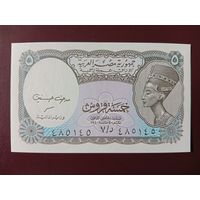 Египет 5 пиастров 2006 UNC