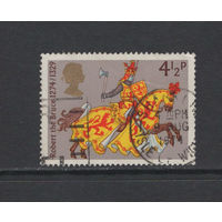 Британия 1974 Средневековые рыцари Англии Mi#654 Used