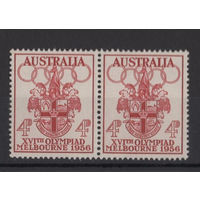 Австралия /Australia 1956** Герб Олимпийские игры Мельбурн Mi#266