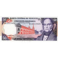 Венесуэла, 50 боливаров, 1992 г., UNC