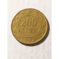 Италия 200 лир 1978