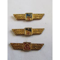 С рубля. Знак. Значок. Классность армейская. Южная группа войск. Армия стран Варшавского договора. ГДР. Германия. Ретро СССР. Цена за 3шт. м