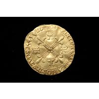 Дукат 1545 г. Брабант (Нидерланды), Карл V. Редкая!